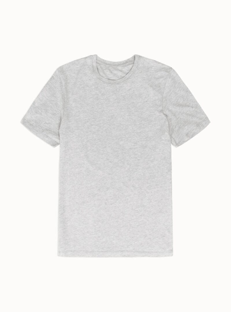 Kotn Unisex T-shirt in Heather Grey, Size 2XS