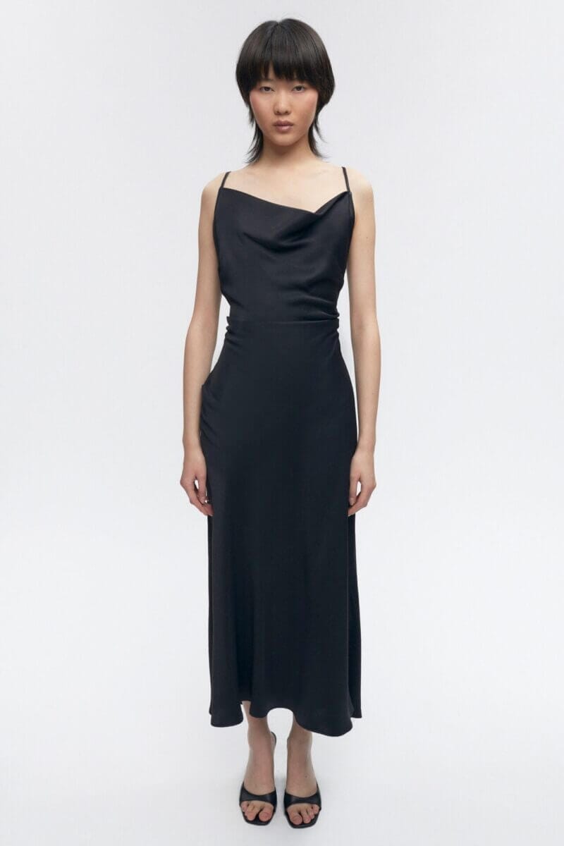 Kotn Women's Osiris Dress in Black, Size XL
