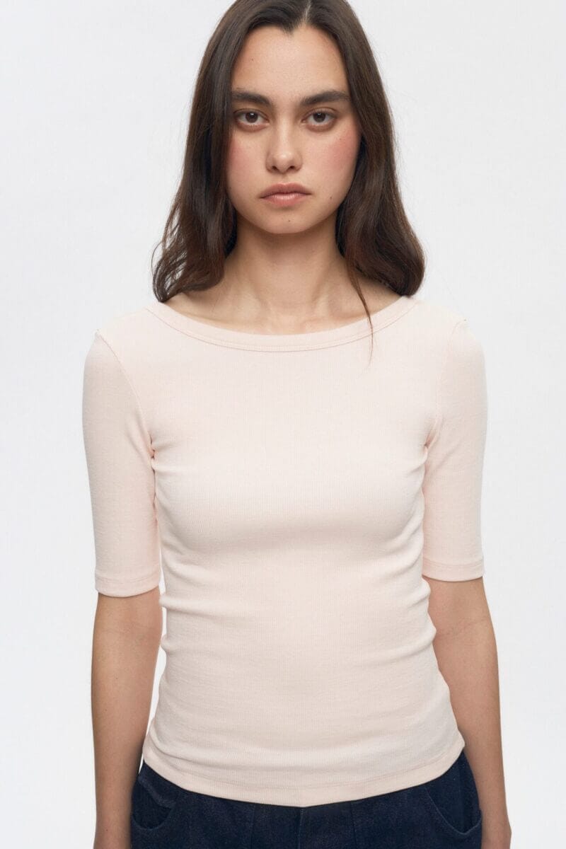 Kotn Women's Zamalek T-Shirt in Pink, Size XS, Egyptian Cotton