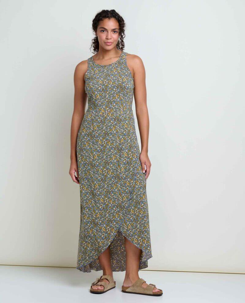 Sunkissed Maxi Dress North Shore Vine Print / XS