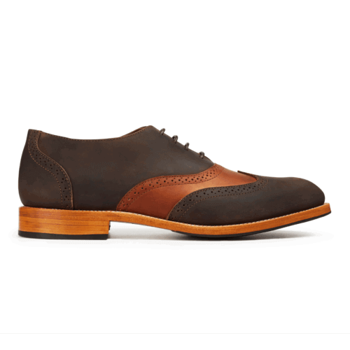 The Clasico in Mahogany and Caramel
