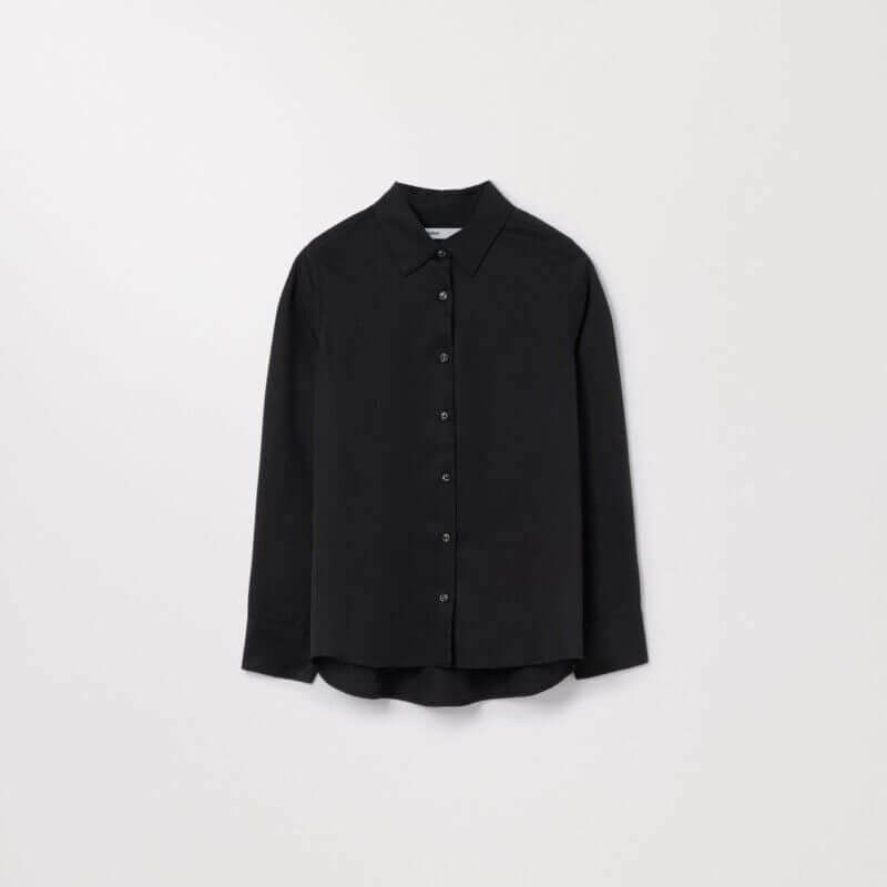 The Mock Neck Sweater Black