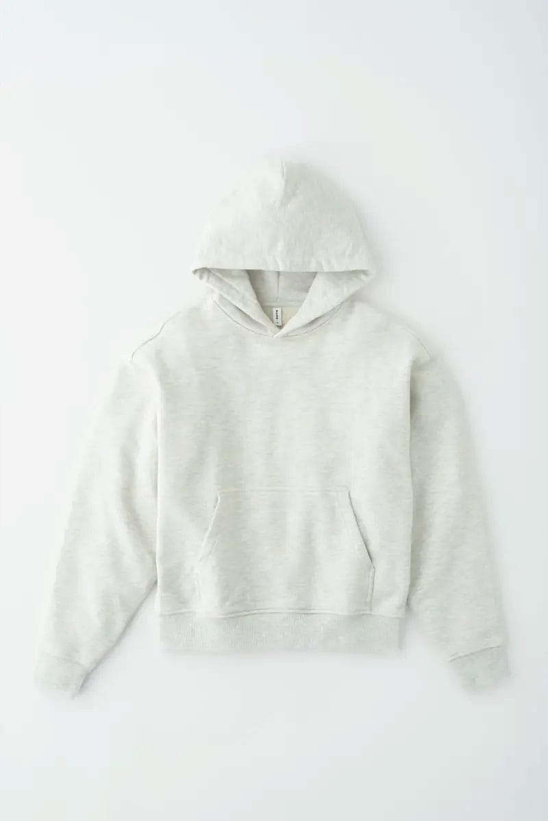 Kotn Men's Unisex French Terry Hoodie in Oat Melange