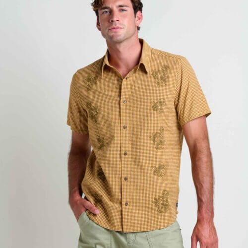 Airscape Shirt Embroidered Kelp Embroidery / S