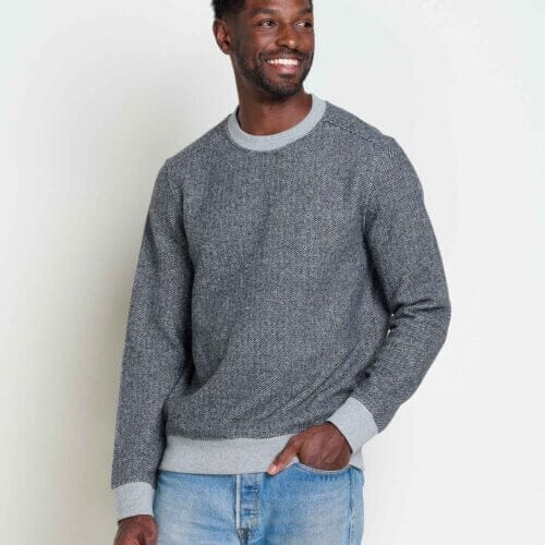 Kennicott Crew Heather Grey Twill / S