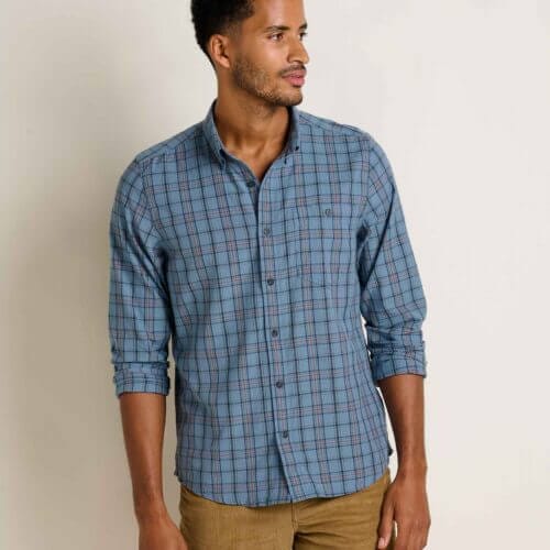 Men's Airscape Long Sleeve Shirt North Shore Check / S
