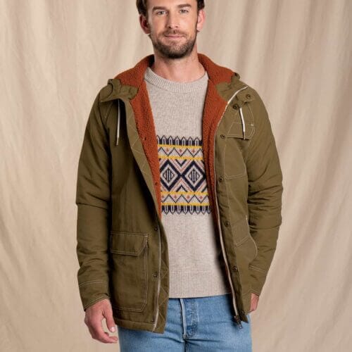 Men's Forester Pass Sherpa Parka Fir Ii / S