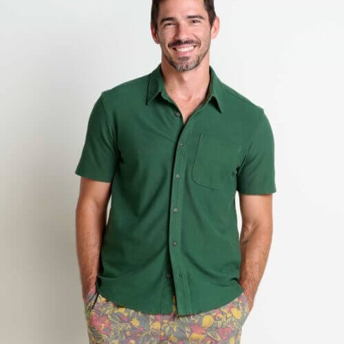 Men's Yerba Short Sleeve Shirt Pasture / L