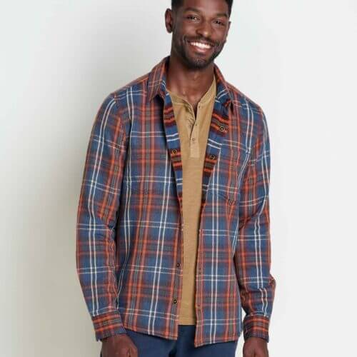 Over And Out Reversible Long Sleeve Shirt Midnight / M