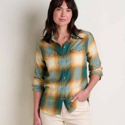 Re-Form Flannel Shirt Atlantic Ombre / XS