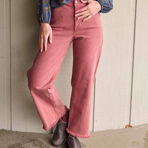 Balsam Cutoff Pant Rose / 2