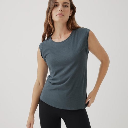 Women's Ore Featherweight Slub Muscle Tee L