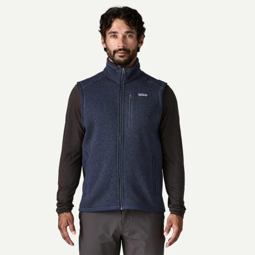 Patagonia Men's Better Sweater® Fleece Vest in New Navy