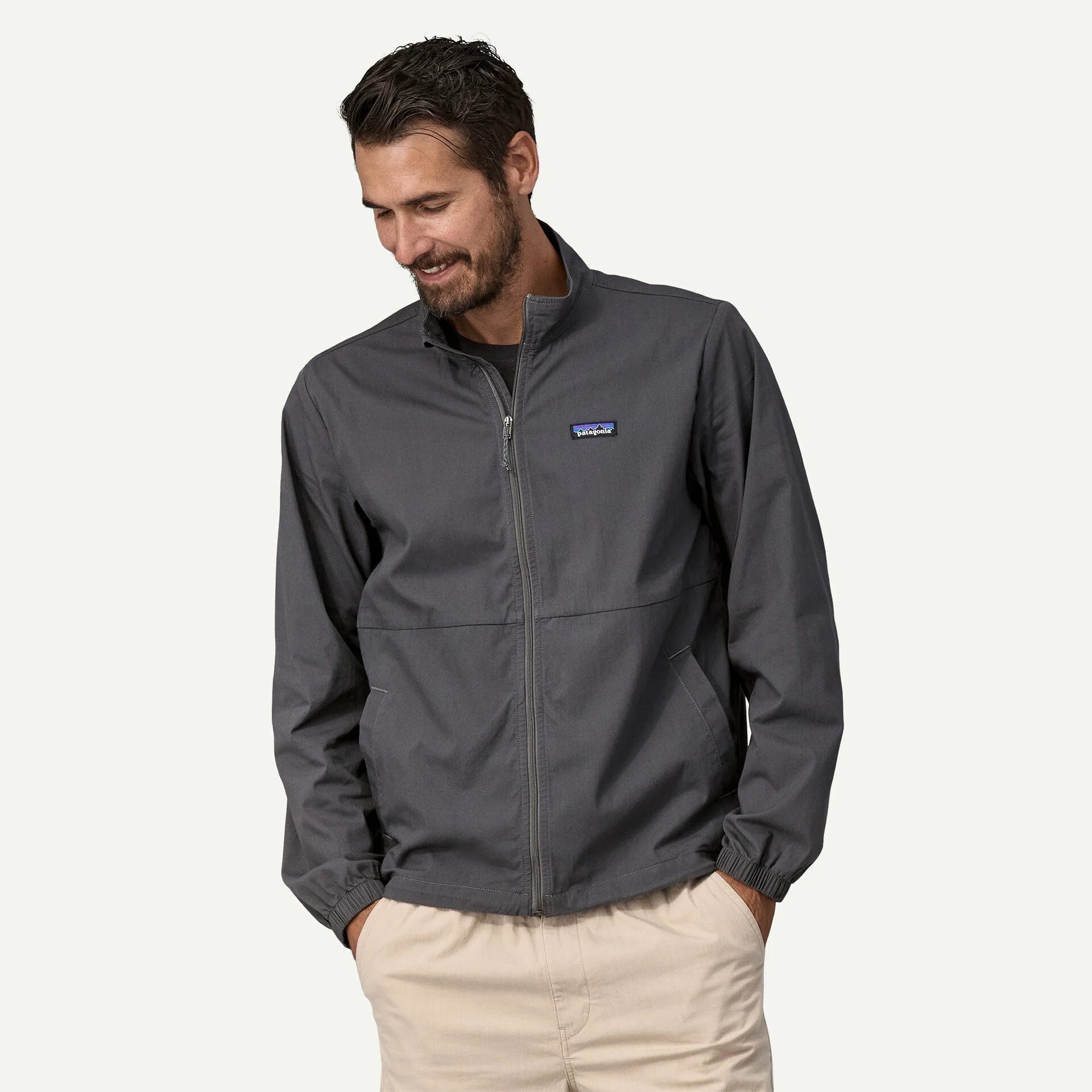 Patagonia Men's Nomader Travel Jacket in Forge Grey
