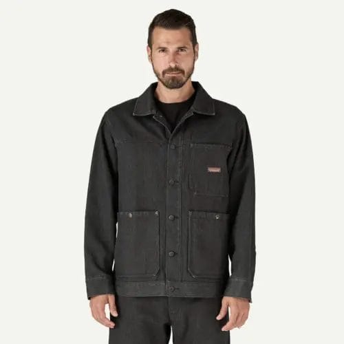 Patagonia Men's Iron Forge® Canvas Chore Coat in Ink Black