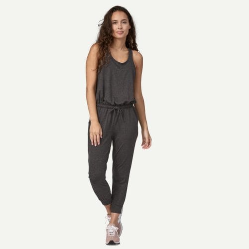 Patagonia Women's Seabrook Jumpsuit in Ink Black