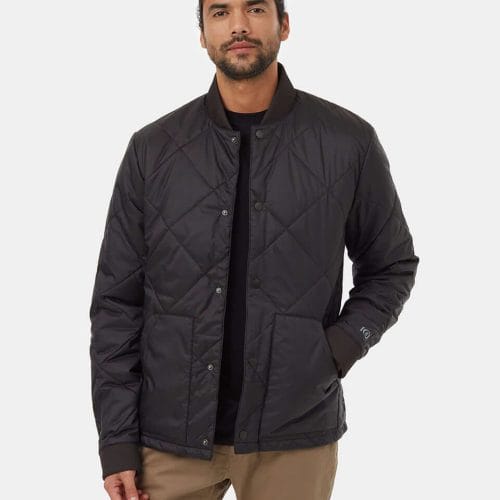 Diamond Padded Bomber Jacket