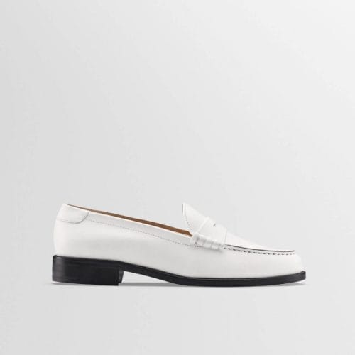 Koio | Brera In Dew Women's Leather Penny Loafers 8 (Us) / 38 (Eu)