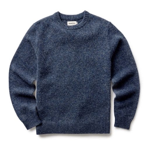 The Eastmoor Sweater in Heather Night Wool