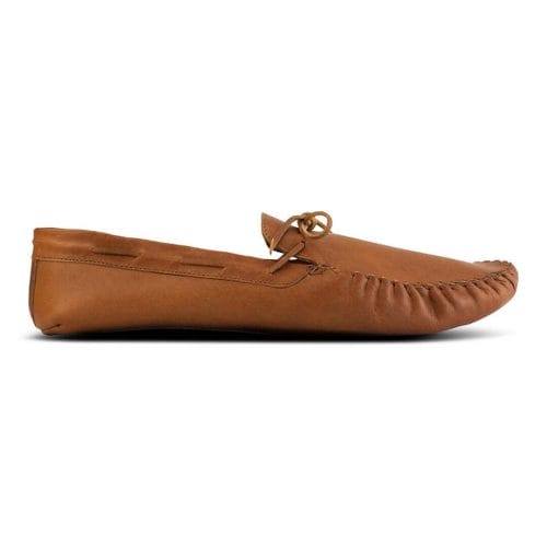 The Men's Moccasin in Caramel