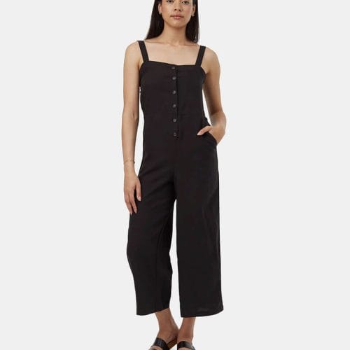 TreeLinen Apron Front Jumpsuit