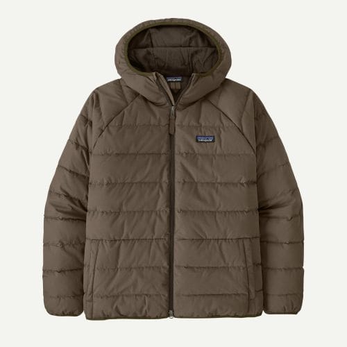 Patagonia Cotton Down Jacket in Marlow Brown