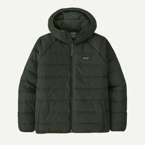 Patagonia Cotton Down Jacket in Old Growth Green