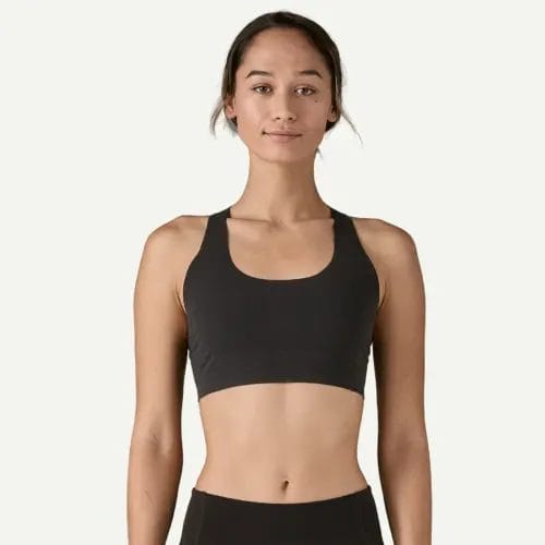 Patagonia Women's Live Simply™ Low Impact Sports Bra in Black