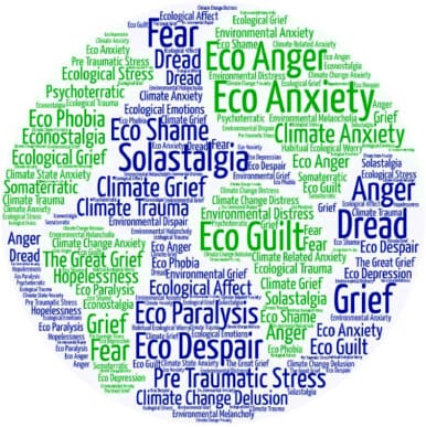 Earth word art image